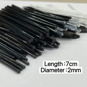 Nouveauté 2026 XZY Super Italian Sticks 100g/sachet 7cm2mm de diamètre, bâton de colle à kératine italienne pour extensions de cheveux humains - Product Image 5