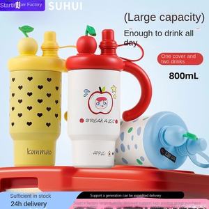 2025ขายดีถ้วยสแตนเลสสตีล316ความจุสูงมีฝาปิดสูญญากาศแบบพกพาดีไซน์ทันสมัยสีสันสดใส - Product Image 3