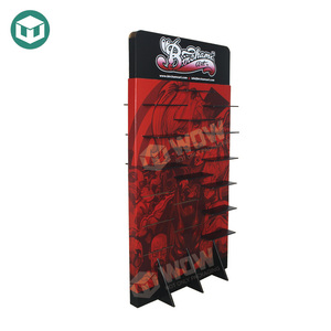 Folding Corrugated Cardboard ISO9001 Certified Retail <strong>Display</strong> <strong>Rack</strong> with Easy Assembly New Design Shoe Shelf for Fashion Shops - Product Image 1