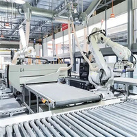 Ligne de production d'armoires en bois à grande échelle Excitech Usine intelligente