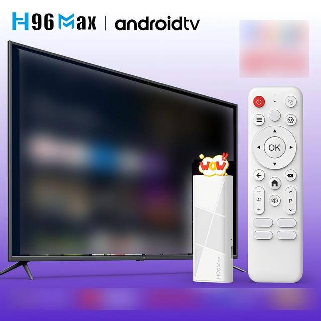 H96Max RK3518 Set-Top Box 2GB/16GB Android 4K for Voice Remote Control with Wi-Fi and Screen Mirroring TV Box