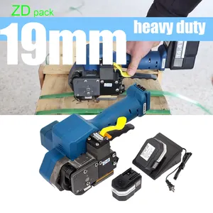 Easy To Operate All In 1 Battery Strapping Packing Machine For 13-19mm PP PET Band