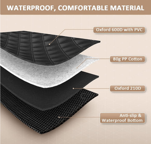 Copertura Sear per auto per cani per animali domestici attivi, resistente, antiscivolo, protezione per amaca impermeabile contro lo sporco - Product Image 2