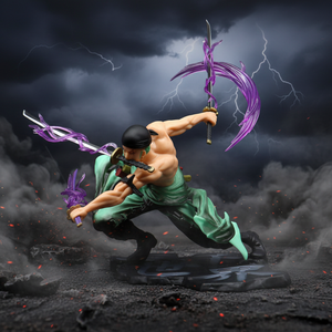 Figurina Anime One Piece Zoro in Vendita, Modellino Personaggio, Giocattolo Ornamentale, <span class=keywords><strong>Action</strong></span> <span class=keywords><strong>Figure</strong></span> Anime - Product Image 2