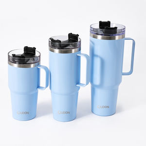 Vaso Térmico de Acero Inoxidable para Sublimación, 20oz, 30oz, 40oz, con Tapa, Aislamiento Térmico, Antiderrames, Doble Pared, Aislamiento al Vacío, con Asa, Venta al Por Mayor - Product Image 4