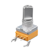 Potentiomètre rotatif à axe en plastique RA09 pour équipement médical, erreur de résistance de 20 %, plage de fonctionnement -10~60