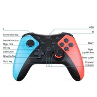 Control Inalámbrico para Nintendo Switch 2, Joystick de Doble Vibración, Seis Ejes, Función de Activación, Ergonómico para NS Gamepad