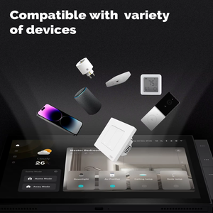 10.1 inch thông minh Bảng điều khiển với BLE/ZigBee Gateway Hỗ trợ video chuông cửa hai chiều liên lạc cho tuya App kiểm soát hẹn giờ chuyển đổi - Product Image 5