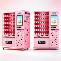 Máquina Expendedora Inteligente de Mascarillas y Productos de Belleza para Uñas, Equipo Comercial de Autoservicio con Pantalla Táctil y Pago sin Efectivo