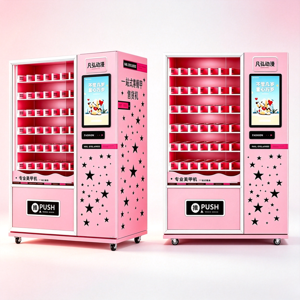 Smart Blind Box Face Mask Nail Beauty Vending Machine Commercial Self ...