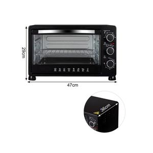 Minihorno eléctrico multifunción para el hogar, <span class=keywords><strong>25</strong></span> <span class=keywords><strong>litros</strong></span>, para hornear pan, hacer pizza, con CE - Product Image 4