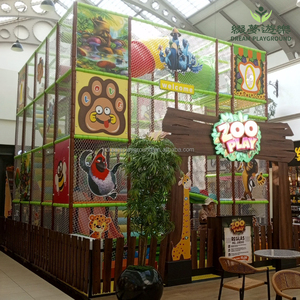 Dream Kids Indoor Forest Jungle Themed Slide Soft Obstacle Ball Pool Cartoon Animal Zoo Play Shopping Mall Adventure Playground - Product Image 5