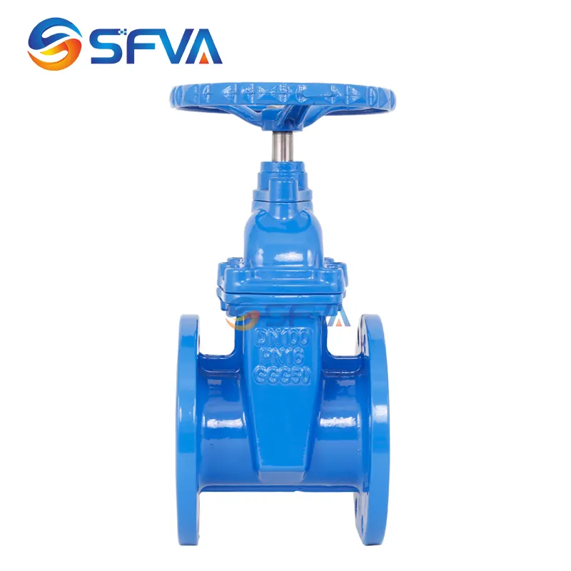 SFVA דין 3352 50mm 100mm 150mm 200mm רך חותם טריז שאינו עולה גזע שער שסתום ייצור