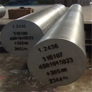 Barra redonda de acero, herramienta de cromo de carbono de alta aleación D2 D7, 5mm, 6mm, 10mm, 100mm de diámetro