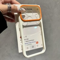 Coque de téléphone Groove Cream changeant de couleur avec motifs personnalisables, adaptée à plusieurs modèles de téléphone
