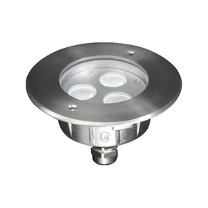 IP68 Waterproof Stainless Steel Recessed RGB LED Submersible Lamps Swimming Pool Lights LED Underwater Light
