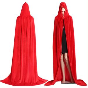 Capa con Capucha de Diablo, Disfraz de Cosplay, Largo, para Halloween, Unisex, Poliéster, 4fourcostumes - Product Image 5