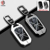 Coque de protection de clé de voiture de luxe en alliage de zinc 2026 pour Chery Kaiyi Kunlun IHD R 300 500 EV KAIN GTV X3 X7