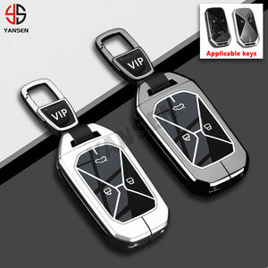 2026 Luxuriöses Zinklegierungs-Autoschlüsselgehäuse für Chery Kaiyi Kunlun IHD R 300 500 EV KAIN GTV X3 X7 Schlüsselschutzabdeckung - Product Image 1
