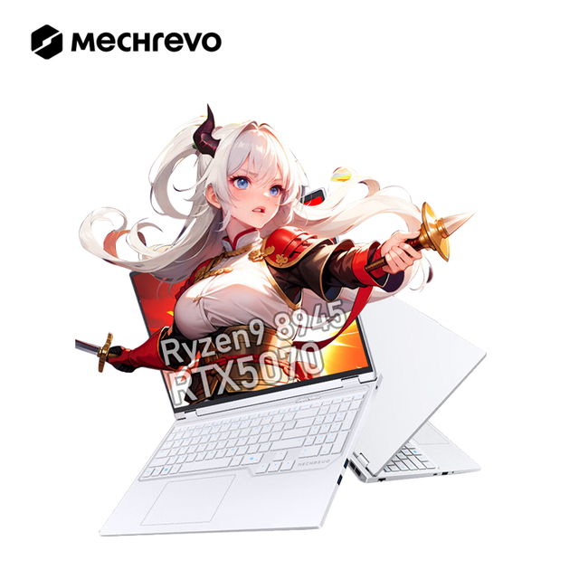 Mechrevo Ryzen9 8945HX 16" 300Hz Gaming Laptop 32GB DDR5 1TB SSD RTX5070-8GB English Keyboard Brand New
