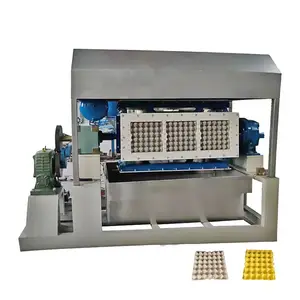 Ligne de production complète de moulage de plateaux à œufs 2000 pièces modèle populaire machine de fabrication de cartons de plateaux à œufs en papier à vendre