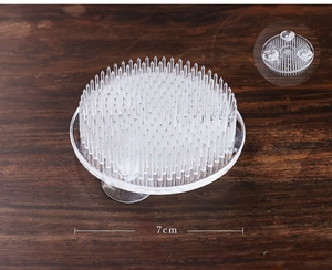 Hot New 48mm y 70mm Soporte de forma redonda DIY Bouquet Twister <span class=keywords><strong>Pin</strong></span> Holder Ikebana Floral Frogs Flower Arrangement Holder - Product Image 2