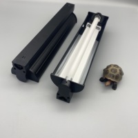 Kit d'éclairage pour reptiles et amphibiens NCZ Lizard Lamp T5 UVB/UVA+UVB, support en aluminium avec lumière du jour 6000K, garantie 1 an