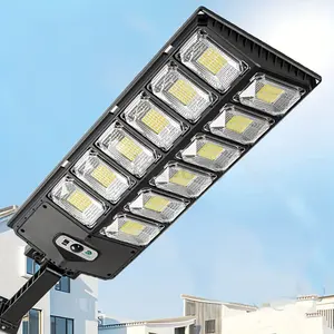 Lámpara Solar LED de Alta Luminosidad para Exteriores, Doble Fila, con Sensor de Movimiento para Patio - Product Image 1