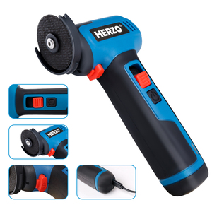 מטחנת זווית אלחוטית HERZO מיני 7.2V ללא פחמים עם מתג הזזה, סוללת ליתיום נטענת ברמה DIY - Product Image 2