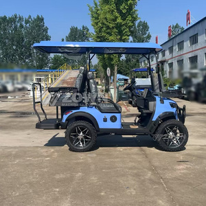 Voiturette de golf électrique 4 places, véhicule à énergie nouvelle, sièges confortables pour parc d'attractions, campus et navette de station balnéaire - Product Image 4