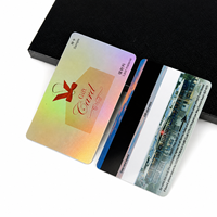 Tarjeta Inteligente sin Contacto con Chip FM11RF08, Tarjeta de Regalo de PVC Impresa con Offset, con Banda Magnética Hi-Co y Laminación de Película
