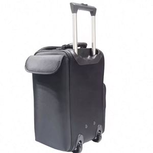 Free Sample Large professional rolling wheel <b>makeup</b> trolley <b>case</b> soft sides customize oxford manicure <b>makeup</b> bag black for - Product Image 2
