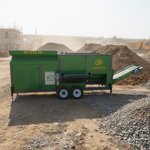 Nieuw type woodchips drum zeef compost roterende trommel screen met hoge efficiëntie - Product Image 2