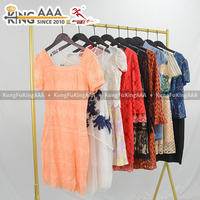 Pabrik Gaun Rajut KingAAA Menyediakan Gaun Wanita Bekas Model Slim Fit Panjang Sedang Pakaian Kasual Gaun Elegan Pakaian Bekas