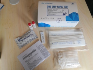 Kit Test Rapido One Step Sure Biotech, Strisce per Test Rapido One Step per Clamidia, Sifilide, H.Pylori, Gravidanza, Malaria, <span class=keywords><strong>Influenza</strong></span> A/B - Product Image 4