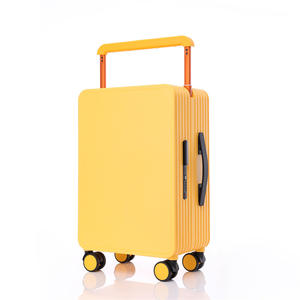 Bagages d'embarquement personnalisés quantité minimale de commande bas valise à roulettes large à la mode roue universelle solide Durable voyage boîte à bagages de sport - Product Image 5