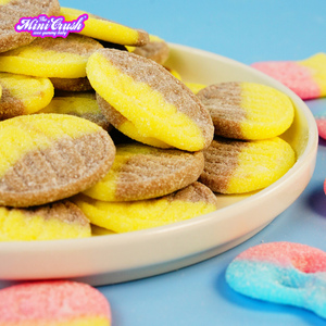 Caramelo de gominolas sueco amargo vegano personalizado al por mayor sabor afrutado a <span class=keywords><strong>cola</strong></span> con limón halal para compradores que cumplen con la Sharia - Product Image 3