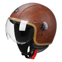 Casque de moto ouvert de style allemand RNG/666, casques de moto élégants, Cascos Para Moto
