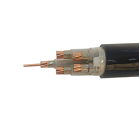 Cable de Cobre Yaogu ZB/NH-YJV 0.6/1kV Clase B, Retardante de Llama, Resistente al Fuego, Aislamiento XLPE, Cubierta de PVC, Baja Tensión, Emergencia, IP30