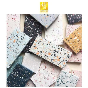 Pietra artificiale di BOTON moderna a buon mercato grande grano pavimento in Terrazzo piastrelle <span class=keywords><strong>30x30</strong></span> - Product Image 5