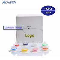Filter Syringe Laboratorium HPLC Membran Nylon PES CA 0.22um untuk Penggunaan Medis Aijiren Grosir