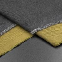 Tissu en flanelle satiné tissé très demandé, 73,3 % polyester/18,8 % rayonne/2,3 % Tencel/1,7 % acétate/3,9 % élasthanne, 200 GSM, pour robes et jupes homme/femme, faible MOQ