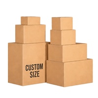 Boîtes en carton ondulé à fentes, boîtes d'expédition, emballages en carton, boîtes pour emballage, vente en gros, taille personnalisée, logo imprimé