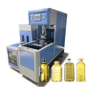 Semi Automatic Plastic Blow Moulding Machine PET Jar Blower Bottles Blowing Making Machine