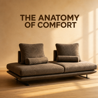 Modernes Quadratisches Holzrahmen-Luxus-Modulares Sofa-Set mit Mikrofaser-Stoff, Gestepptem Design, Schwammfüllung und Drehbarer Rückenlehne für