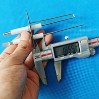 Électrode d'allumage universelle à 3 broches 7 mm 50 mm en céramique, remplacement de bougie d'allumage pour four commercial, brûleur à gaz, chaudière, pièces de rechange