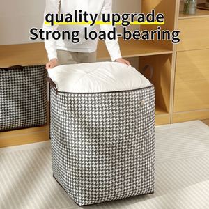 Organisateur de vêtements pliable pour la maison, sac de rangement grande capacité en tissu non tissé pour vêtements, sacs de rangement sous le lit - Product Image 6