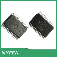 Expansor de E/S con Salida de Interrupción FCA9539T, Encapsulado TSSOP (24), Montaje Superficial, Interfaz I2C-bus de 16 bits para Servidores, 1.6V~5.5V