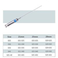 Fichiers de canal radiculaire endodontiques dentaires YP transporteurs de pâte dentaire équipements de traitement oral limes en acier inoxydable K H transporteurs de pâte