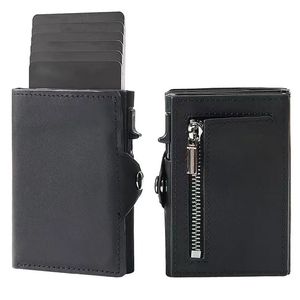 Porte-cartes en métal personnalisé porte-cartes en aluminium bloquant rfid portefeuille pop-up porte-cartes de <span class=keywords><strong>crédit</strong></span> - Product Image 6
